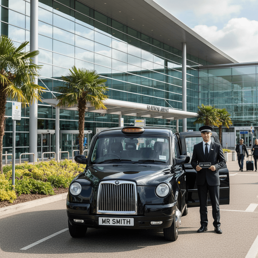 Professional black cab