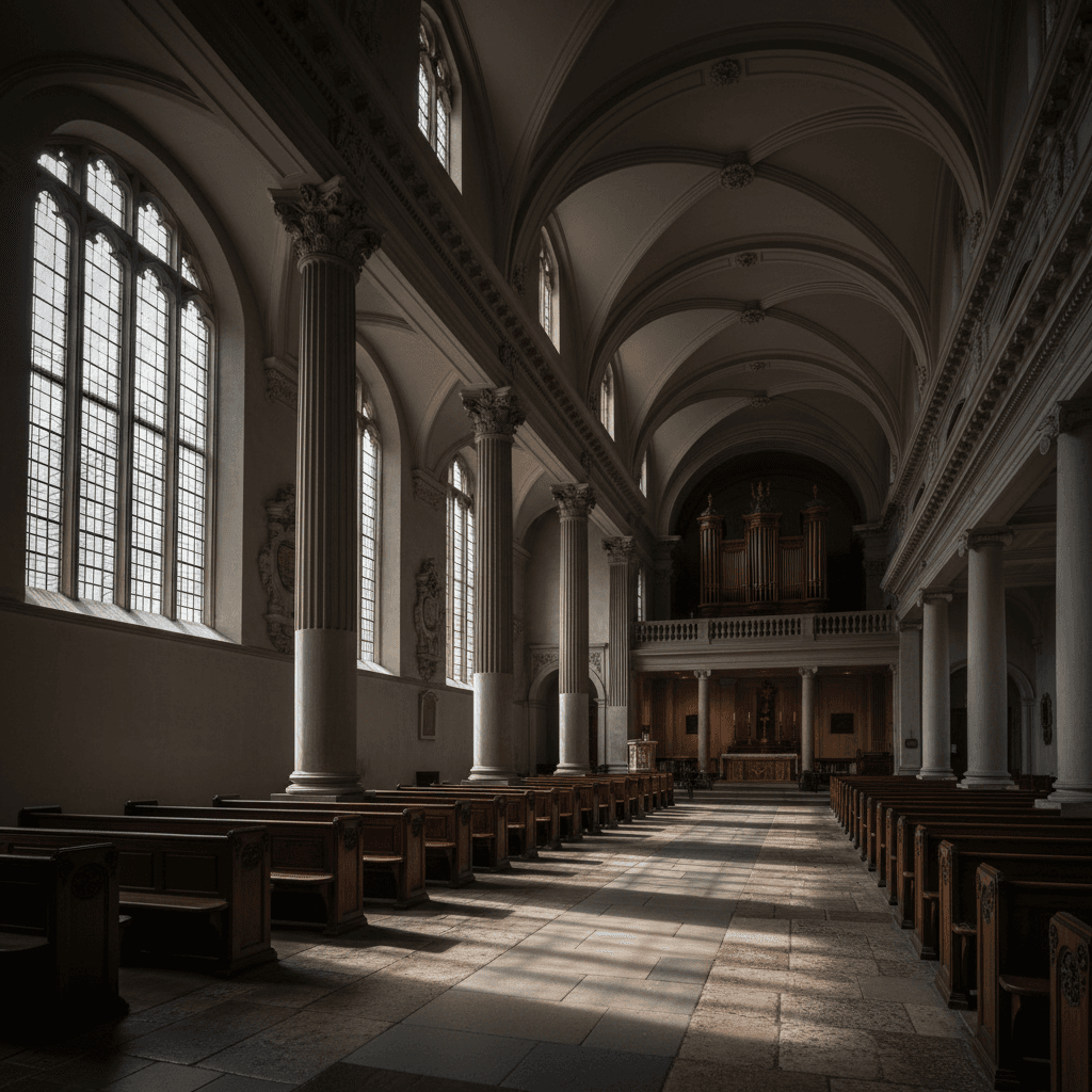 Architecture & Design Deep Dive - Wren church interior